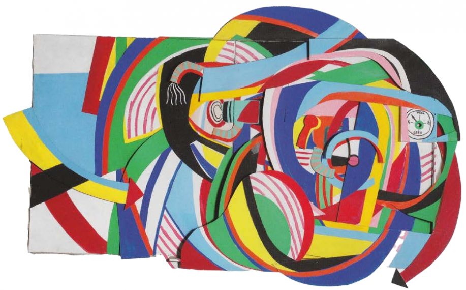 Florian Köhler - Antiobjekt - 1965 - 120/145 x 265 x 9 cm