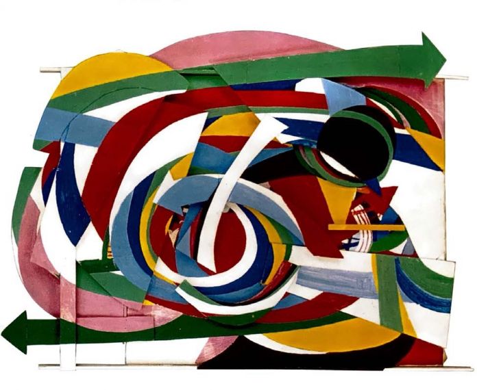 Heino Naujoks - BIldmontage- 1965 - 117 x 155 x 15cm