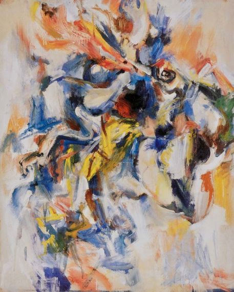 Reinhold Heller -Michael mit dem Flammenschwert - 1961 - 110 x 90 cm