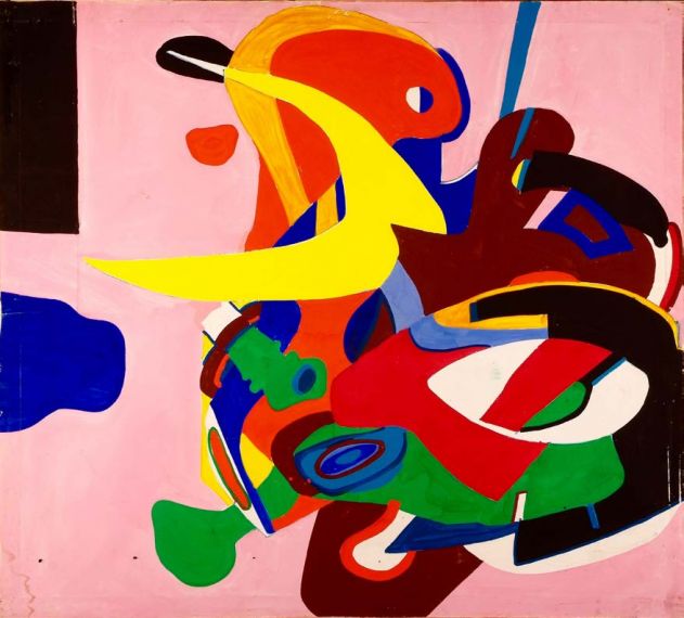 Reinhold Heller - Die neue Melusine - 1965 - 139 x 154 cm