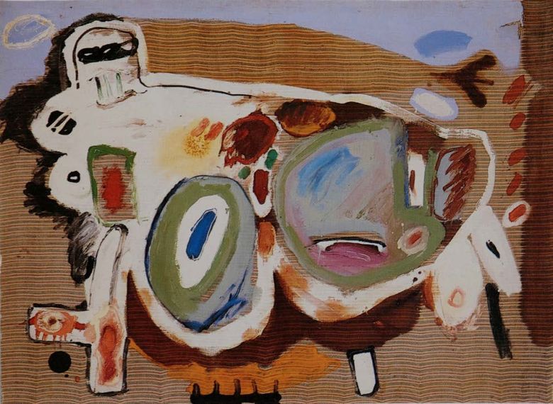 Reinhold Heller - Meeresstille und glückliche Fahrt - 1964 120 x 160 cm